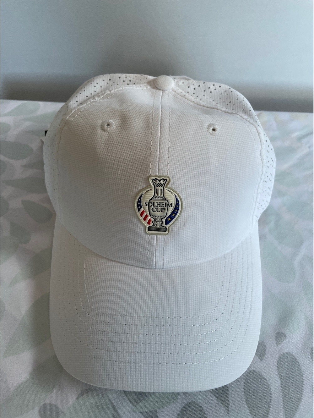 Imperial Solheim Cup White Performance Golf Hat Adjustable The Matilda OSFA NWT